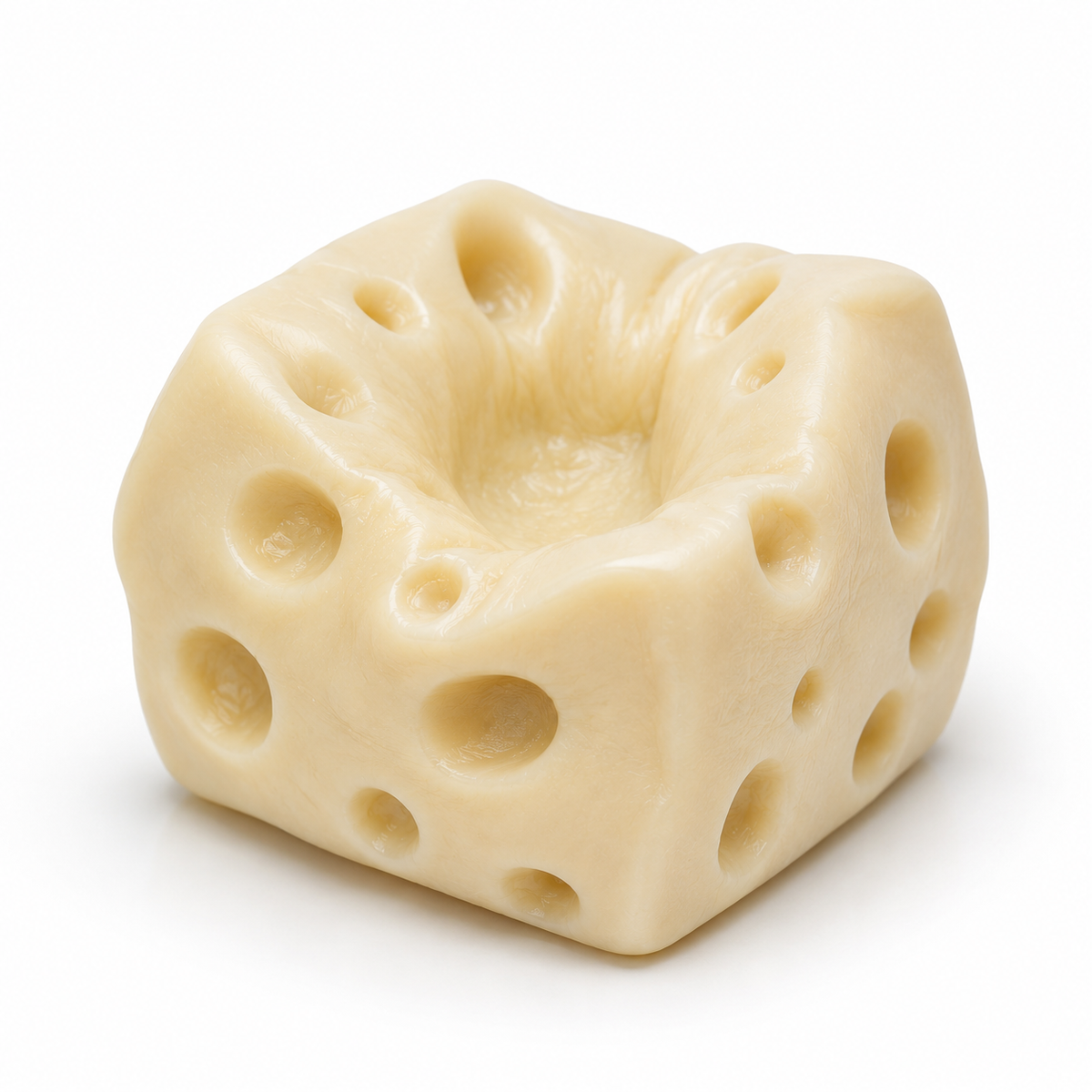 Feelzies™ White Cheese Squishy