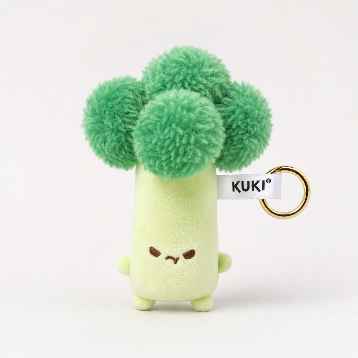 FEELZiES™ × KUKI Food Plush Bag Charm with Hidden Pen