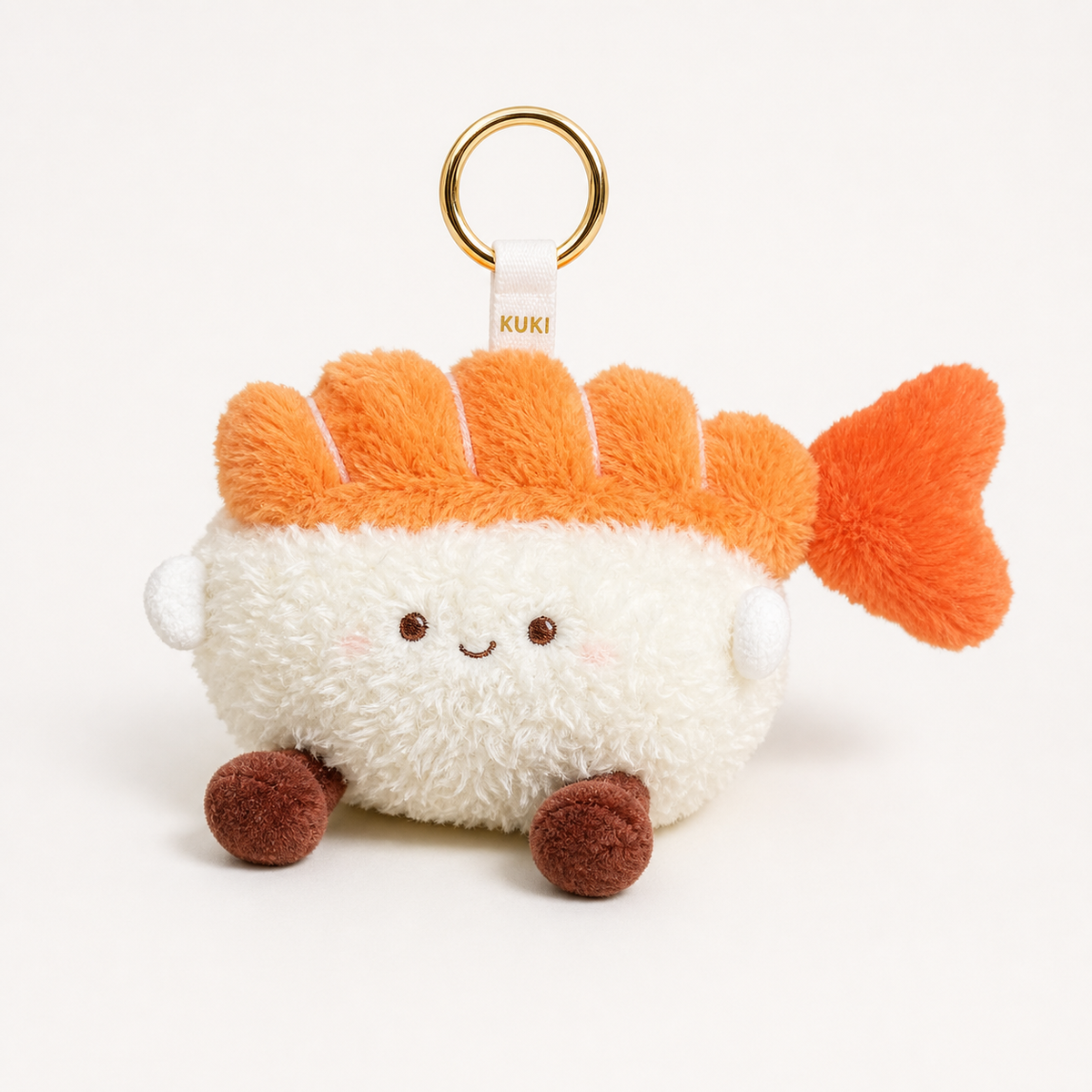 FEELZiES™ × KUKI Food Plush Bag Charm with Hidden Pen