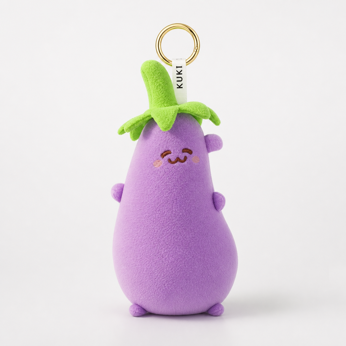 FEELZiES™ × KUKI Food Plush Bag Charm with Hidden Pen