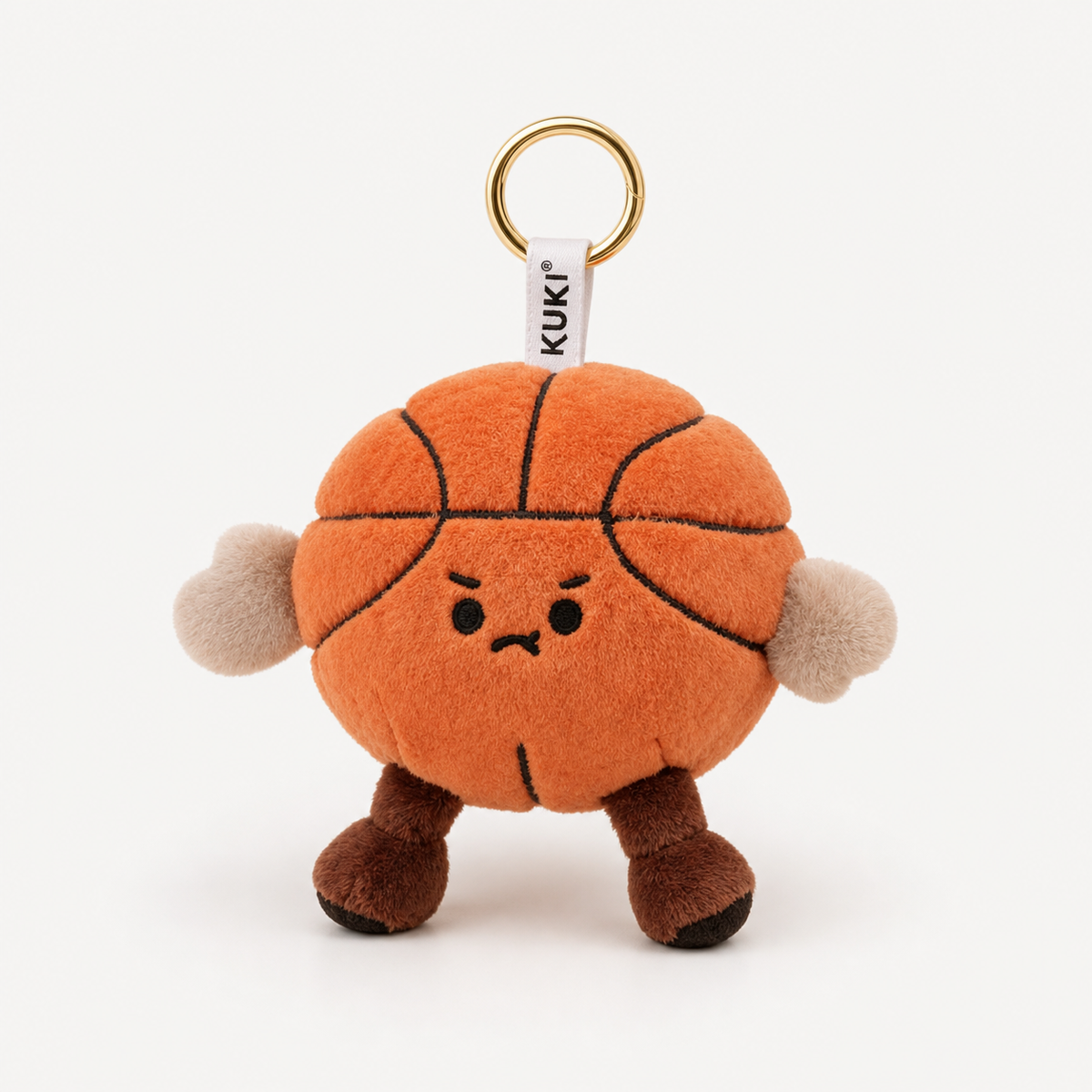 FEELZiES™ × KUKI Sports Plush Bag Charm with Hidden Pen