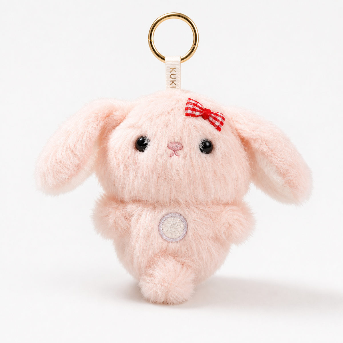 FEELZiES™ × KUKI Animal Plush Bag Charm with Hidden Pen
