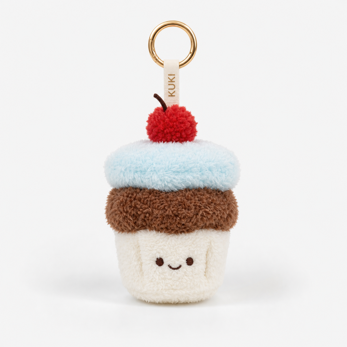 FEELZiES™ × KUKI Food Plush Bag Charm with Hidden Pen