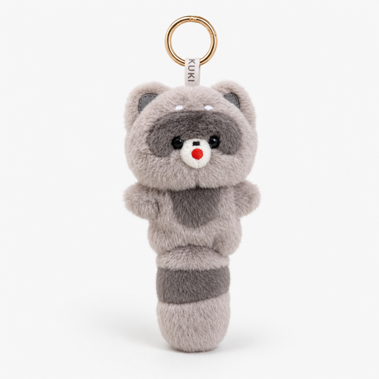 FEELZiES™ × KUKI Animal Plush Bag Charm with Hidden Pen
