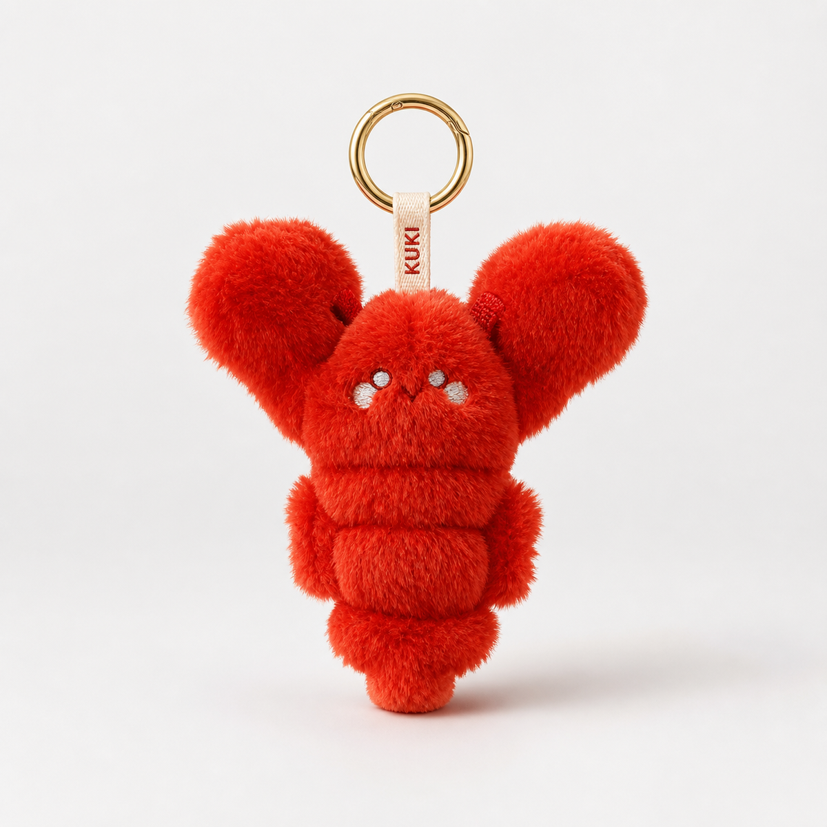 FEELZiES™ × KUKI Food Plush Bag Charm with Hidden Pen