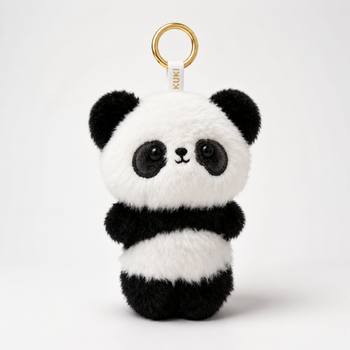FEELZiES™ × KUKI Animal Plush Bag Charm with Hidden Pen