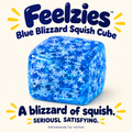 Feelzies Blue Blizzard Squish Cube studio hero