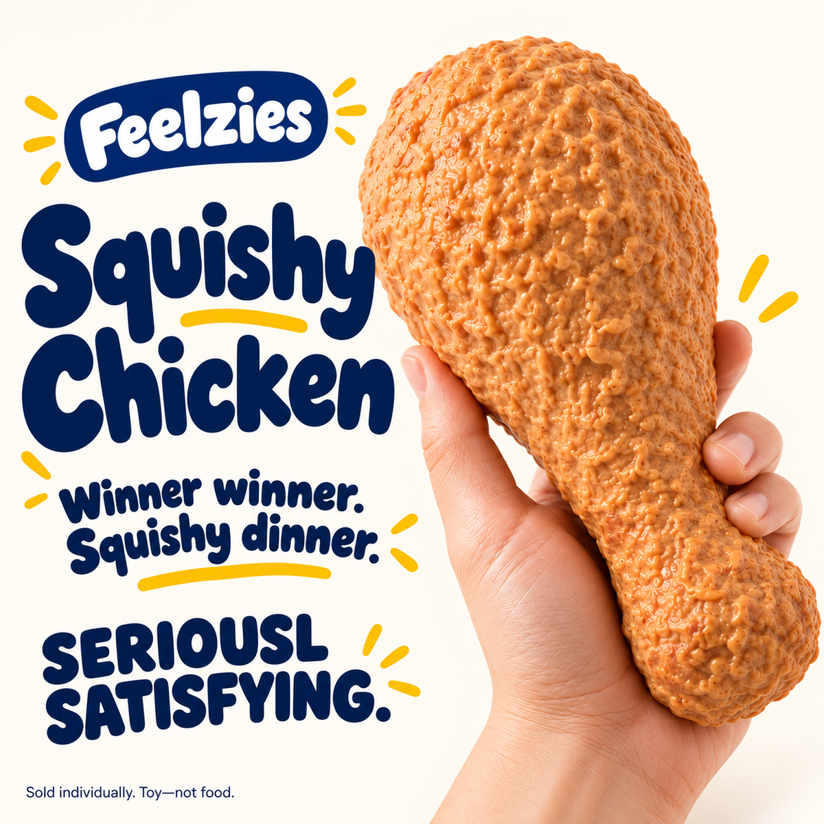 Feelzies Squishy Chicken studio hero