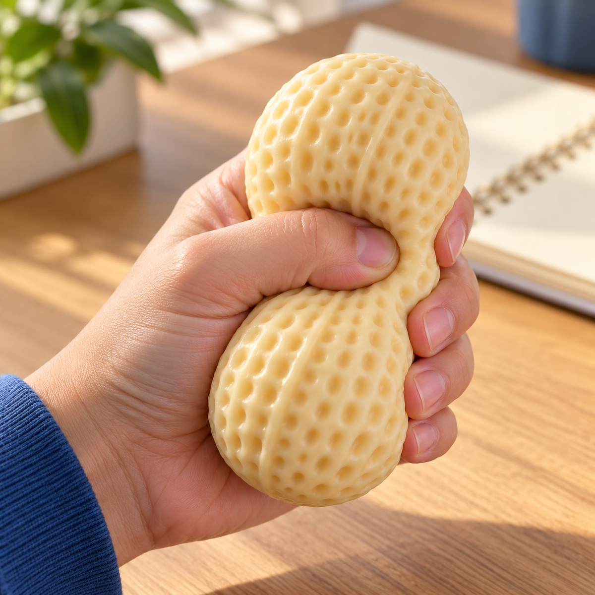 Feelzies™ Crunchy Peanut — Crunch & Squeeze Sensory Toy