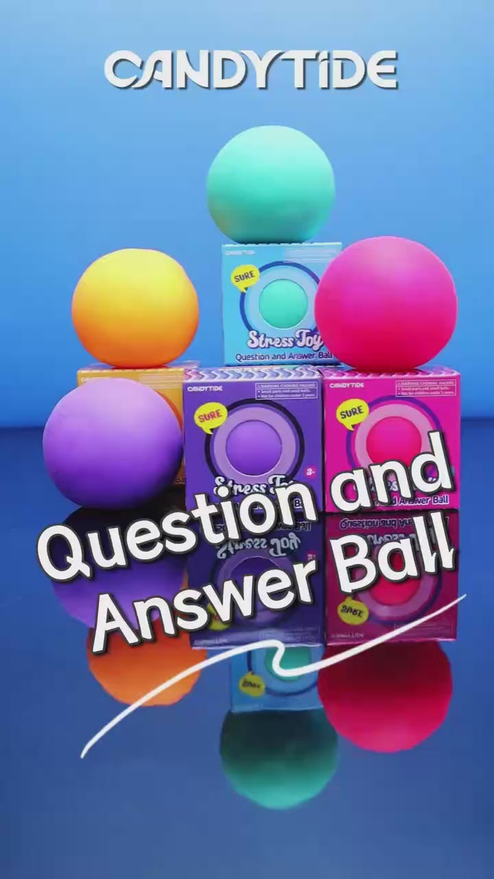 CandyTide Question & Answer Squishy Ball