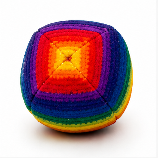 Feelzies™ Pro Series Footbags – Assorted Hacky Sacks - 6 Pack