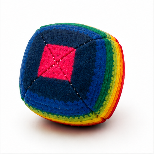 Feelzies™ Pro Series Footbags – Assorted Hacky Sacks - 6 Pack