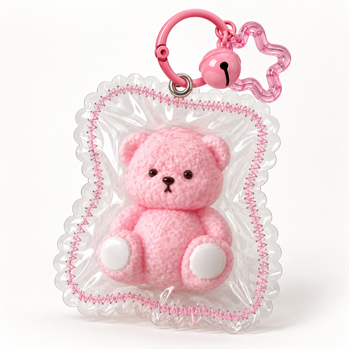 Feelzies Squishy Sidekicks — Teddy Bag Charms
